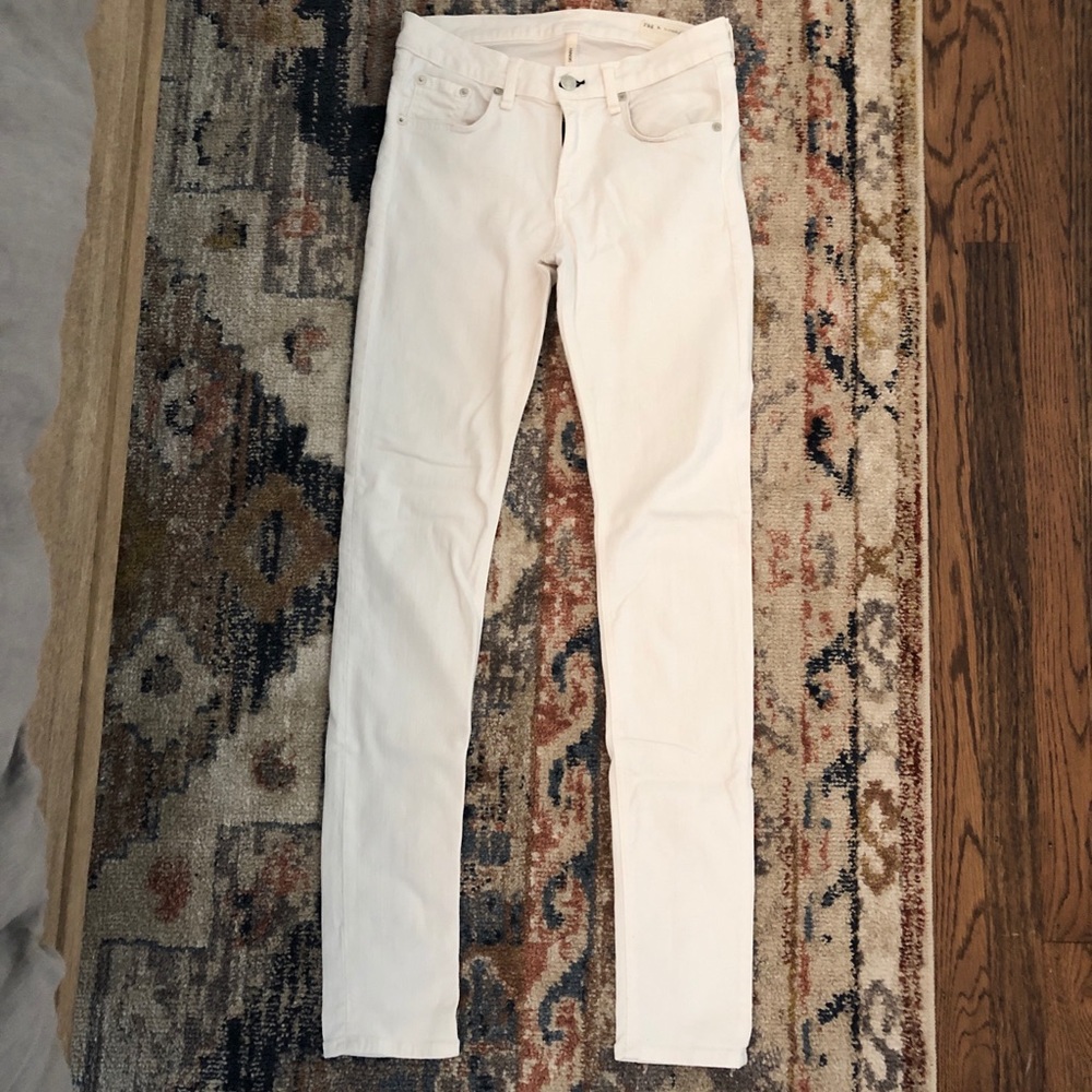 White Rag & Bone Skinny Jeans